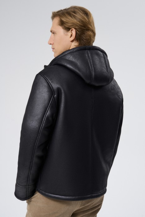 дубленка из искусственного меха по цене 8080 руб вид справа