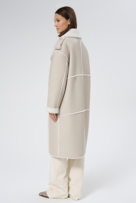 дубленка из искусственного меха по цене 8150 руб вид справа