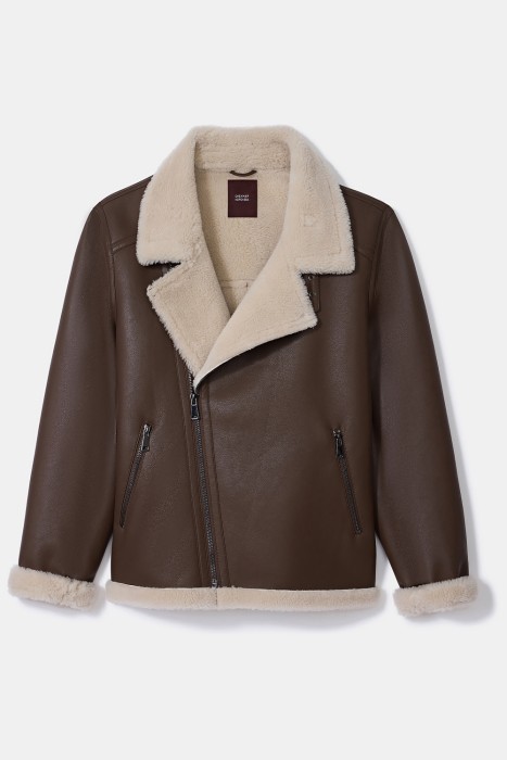 дубленка из искусственного меха 785049003 фотография