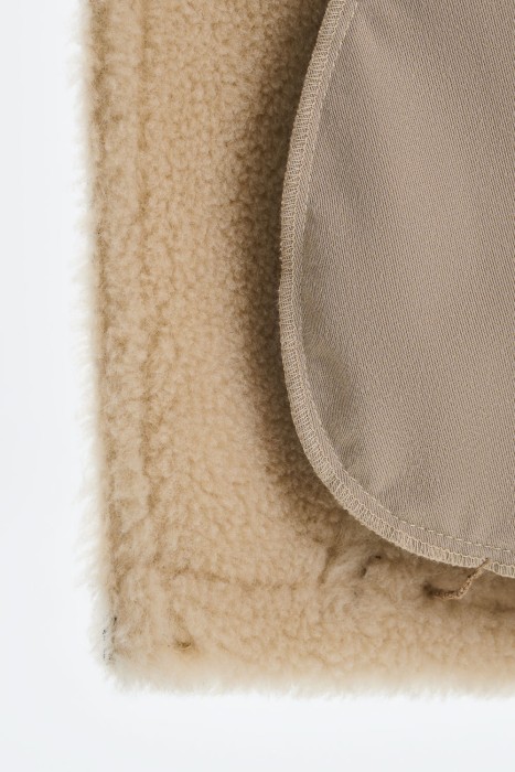 дубленка из искусственного меха из россии вид сбоку