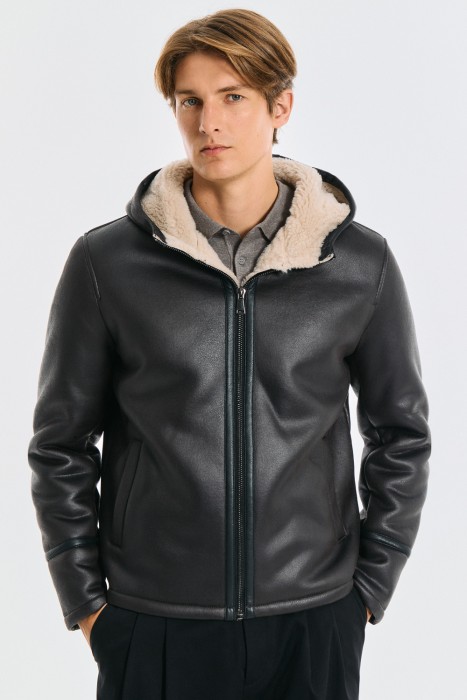 дубленка из искусственной кожи 785050003 фотография