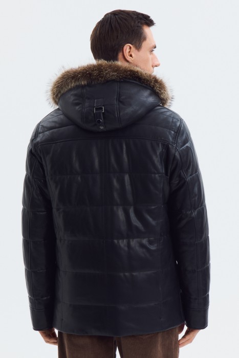 дубленка из натуральной кожи по цене 29920 руб вид справа