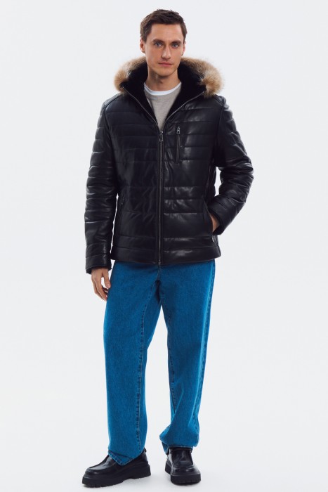 дубленка из натуральной кожи 795057003 фотография