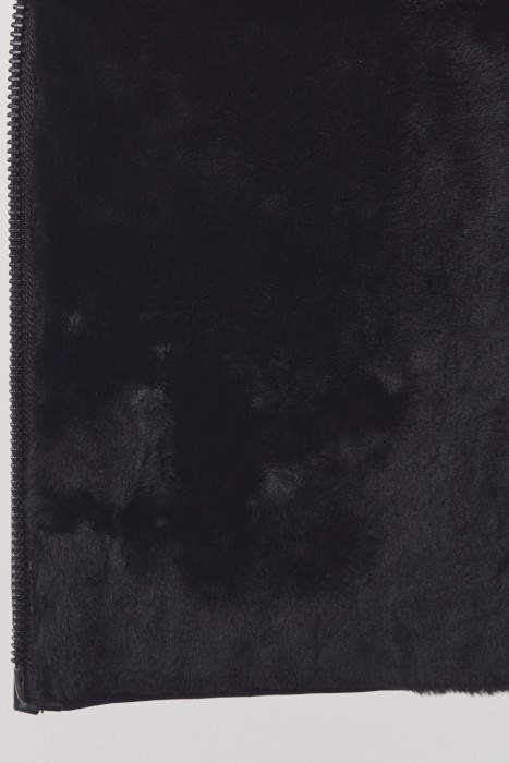 дубленка из овчины и натуральной кожи по цене 20110 руб вид справа