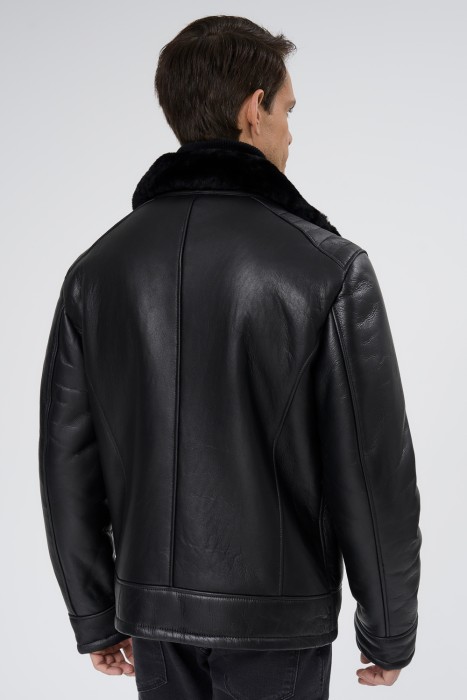 дубленка из овчины по цене 29120 руб вид справа