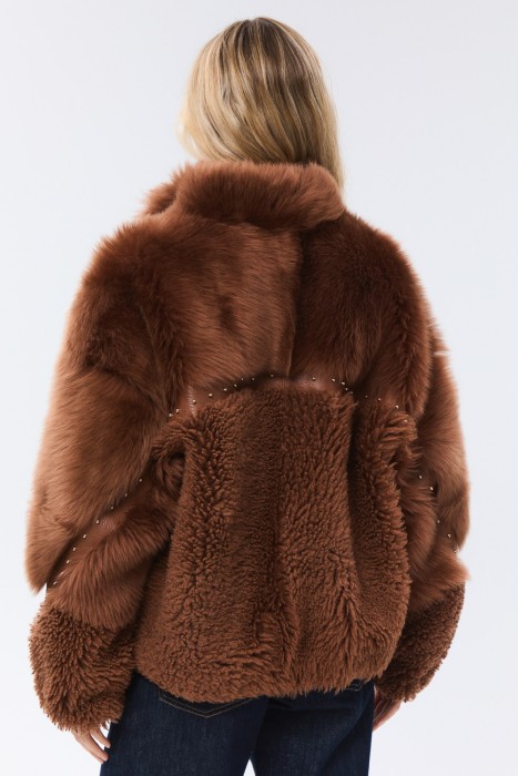 дубленка из овчины по цене 33440 руб вид справа