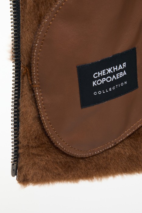 дубленка из овчины из россии вид сбоку