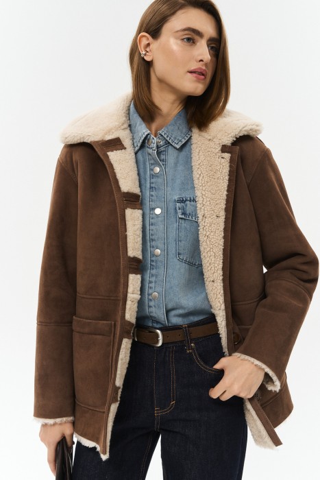 дубленка из овчины 795161003 фотография