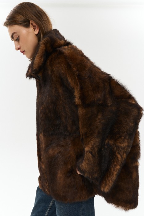 дубленка из овчины из россии вид сбоку