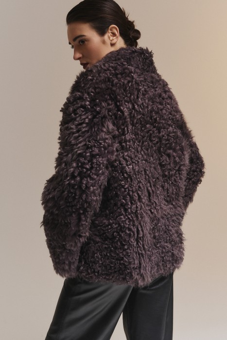 дубленка из овчины из россии вид сбоку