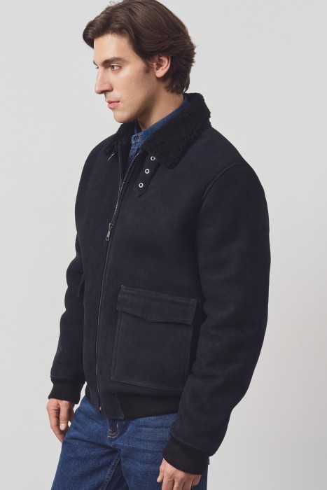 дубленка из овчины по цене 18600 руб вид справа