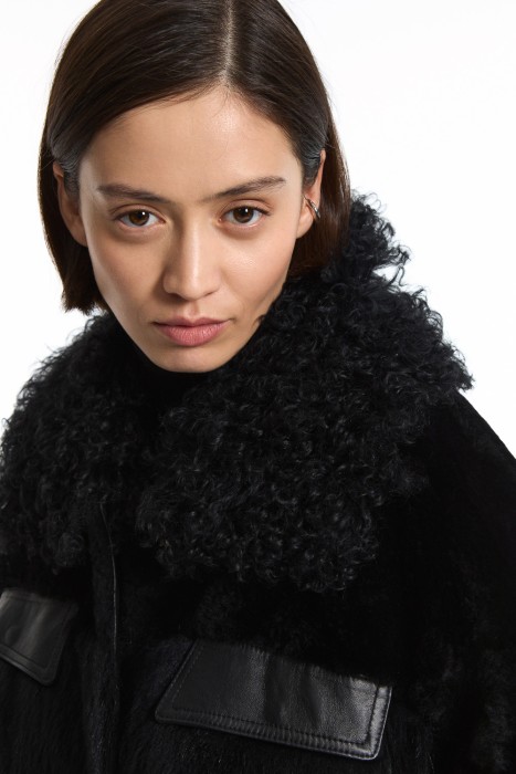 дубленка из овчины из россии вид сбоку