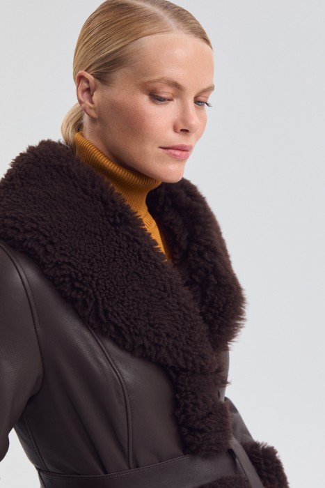 дубленка из овчины по цене 43960 руб вид справа