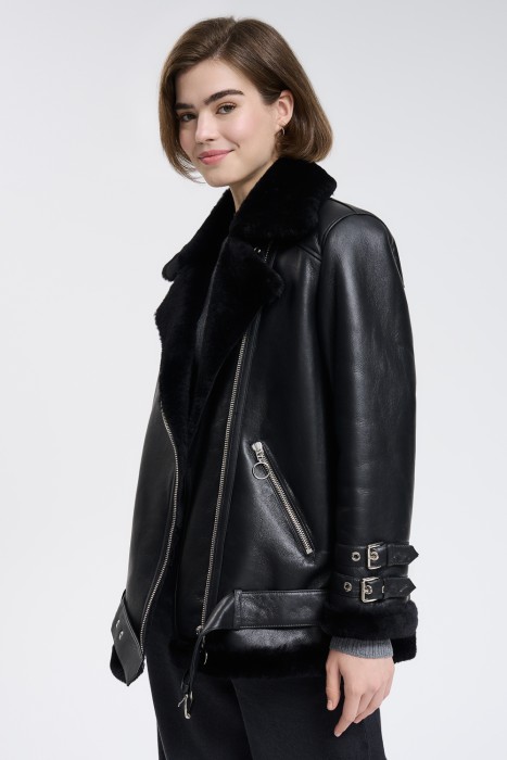 дубленка из овчины 727114003 фотография