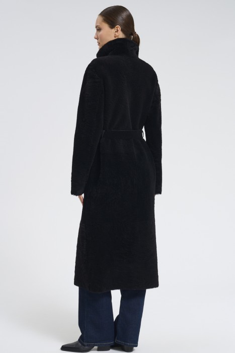 дубленка из овчины из россии вид сбоку