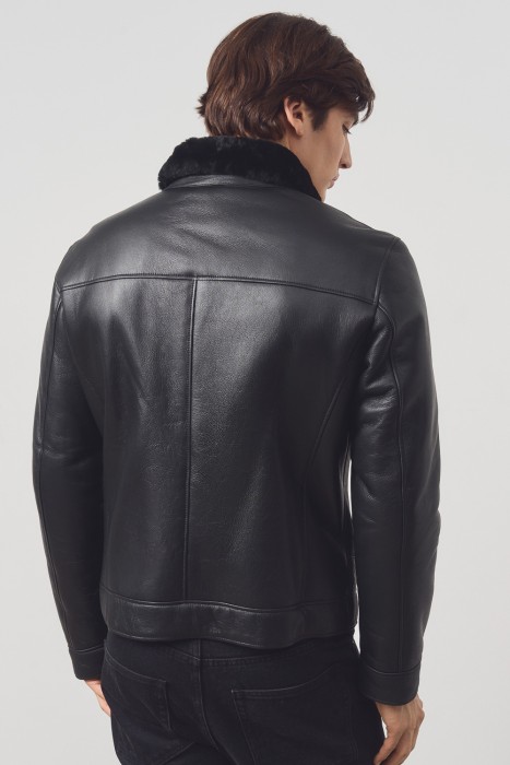 дубленка из овчины по цене 29120 руб вид справа