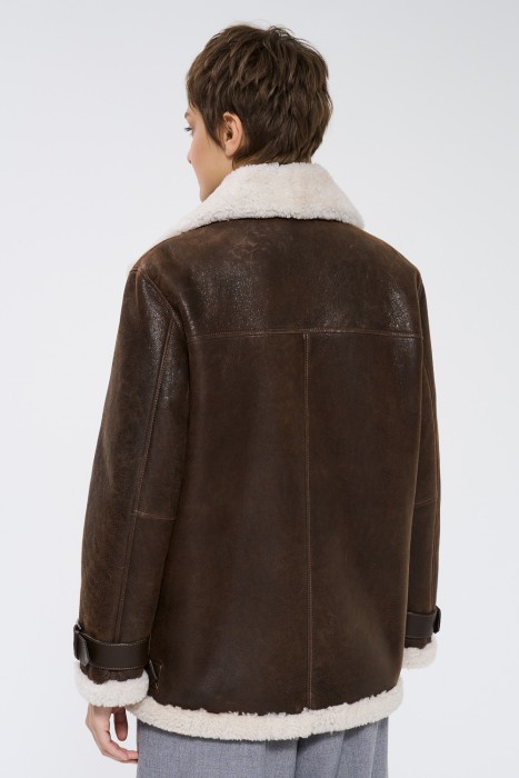 дубленка из овчины по цене 48930 руб вид справа