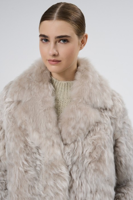 дубленка из овчины из россии вид сбоку