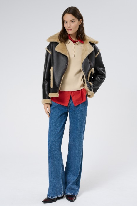 дубленка из овчины по цене 27730 руб вид справа