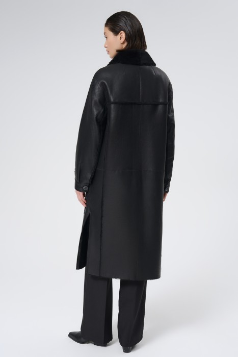 дубленка из овчины по цене 43120 руб вид справа