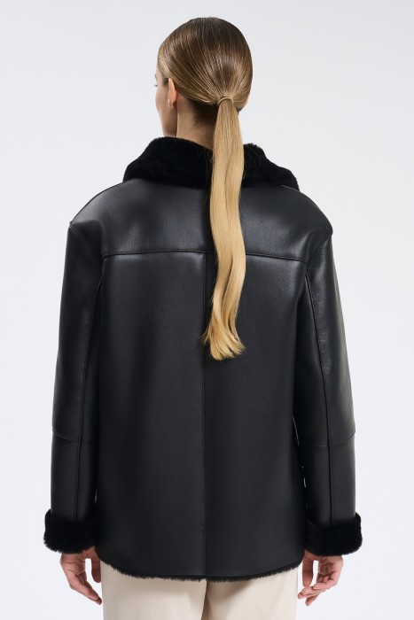 дубленка из овчины по цене 33440 руб вид справа