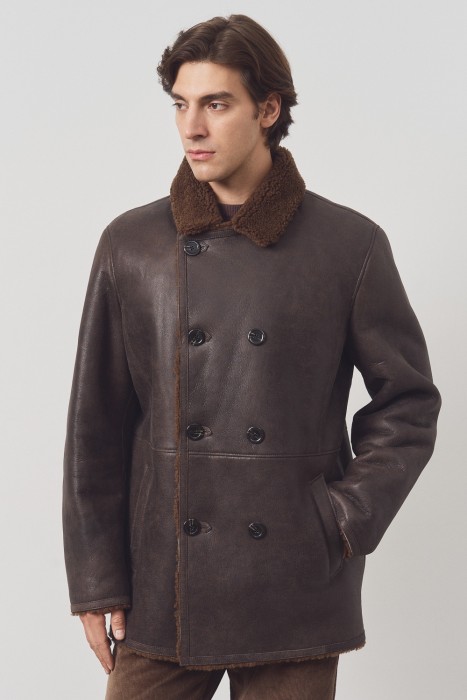 дубленка из овчины по цене 29120 руб вид справа