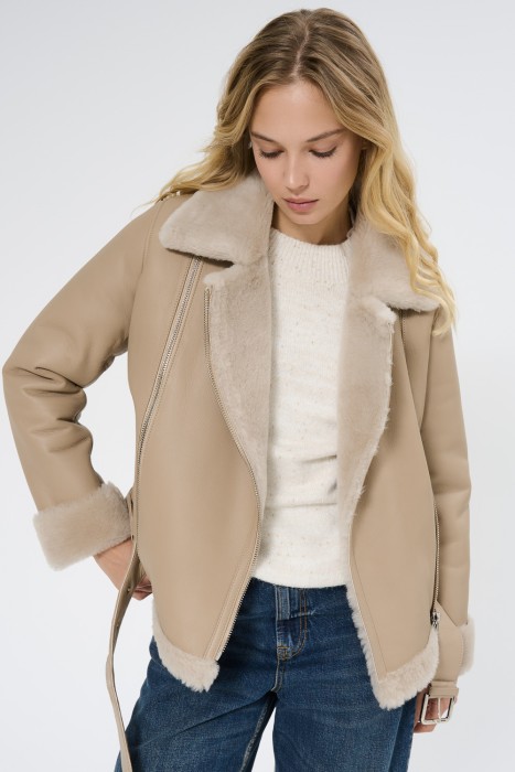 дубленка из овчины 737217003 фотография