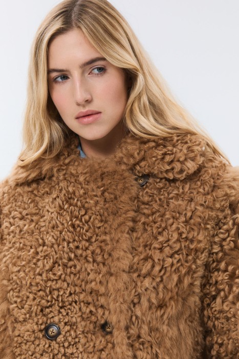 дубленка из овчины из россии вид сбоку