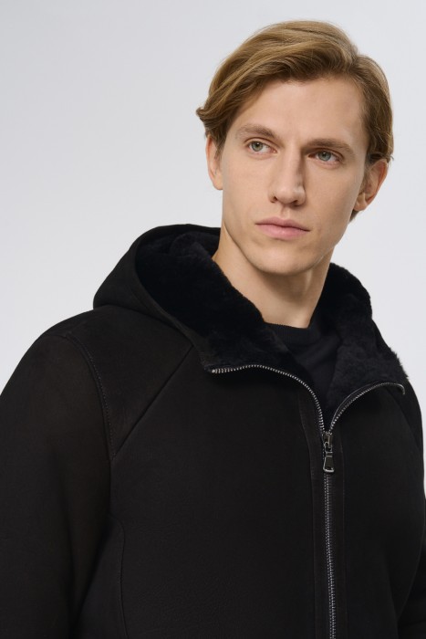 дубленка из овчины из россии вид сбоку