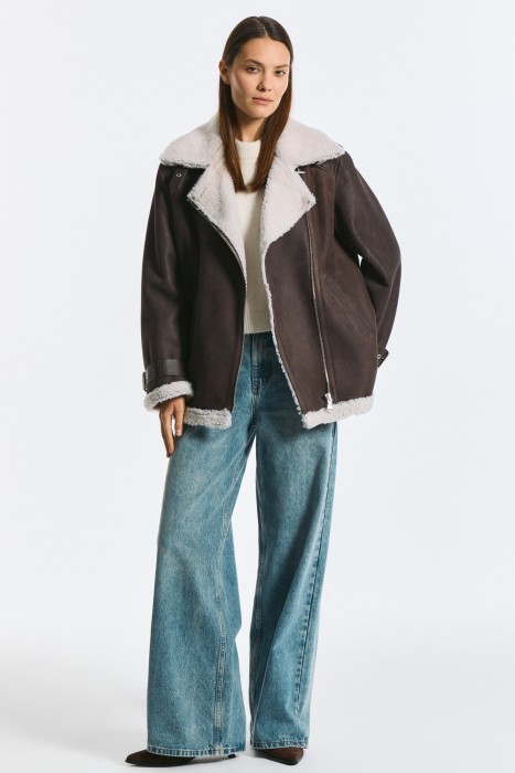 дубленка-косуха из овчины 793593003 фотография