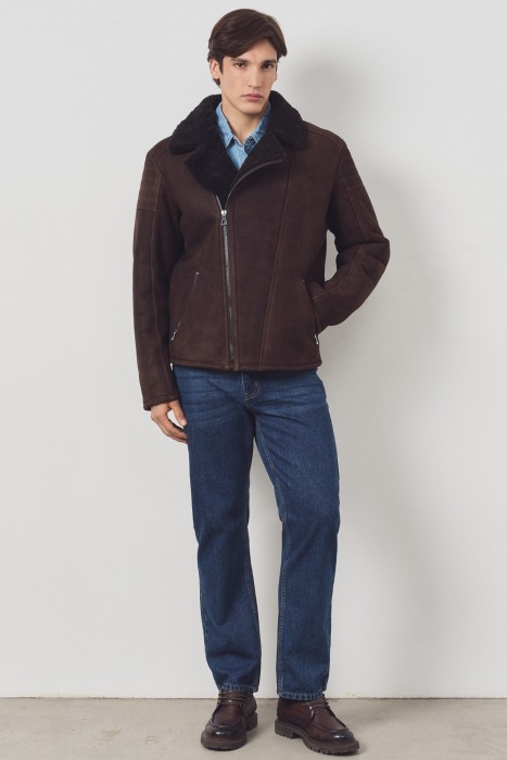 дубленка-косуха из овчины 795442003 фотография