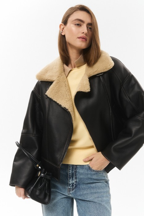 дубленка-косуха из овчины 793595003 фотография