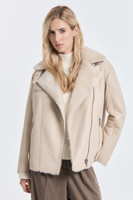 дубленка-косуха из овчины 778031003 фотография