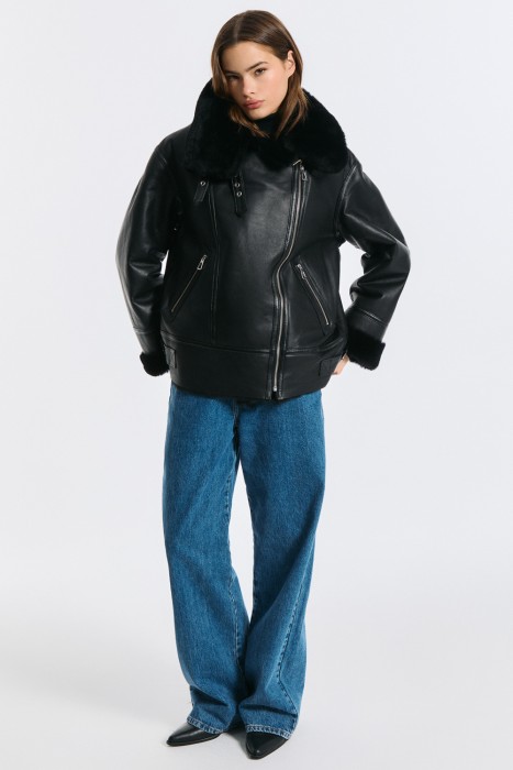 дубленка-косуха из овчины 793493003 фотография