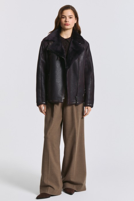 дубленка-косуха из овчины 794695003 фотография