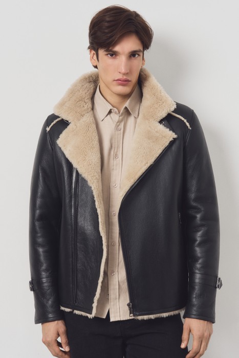 дубленка-косуха из овчины 795445003 фотография