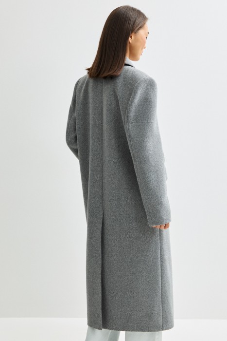 двубортное пальто по цене 11990 руб вид справа