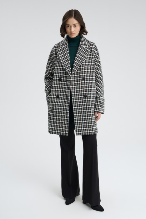 двубортное пальто 721752003 фотография