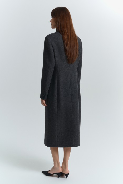 двубортное пальто из россии вид сбоку