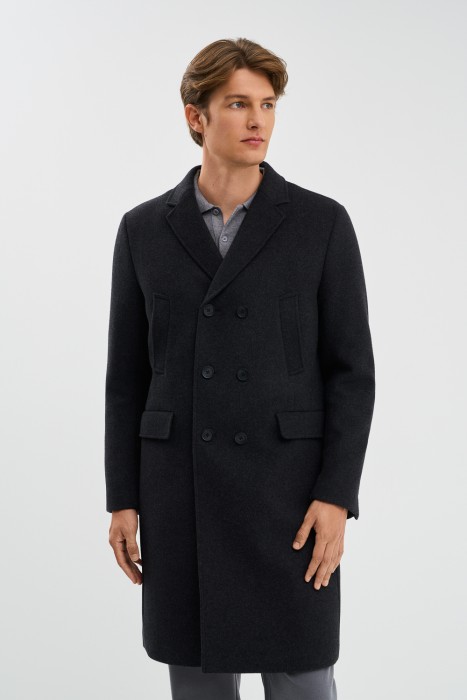 двубортное пальто по цене 12760 руб вид справа