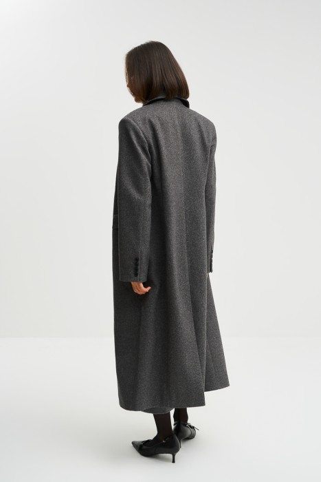 двубортное пальто по цене 12280 руб вид справа