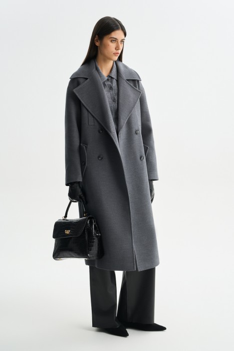 двубортное пальто из россии вид сбоку