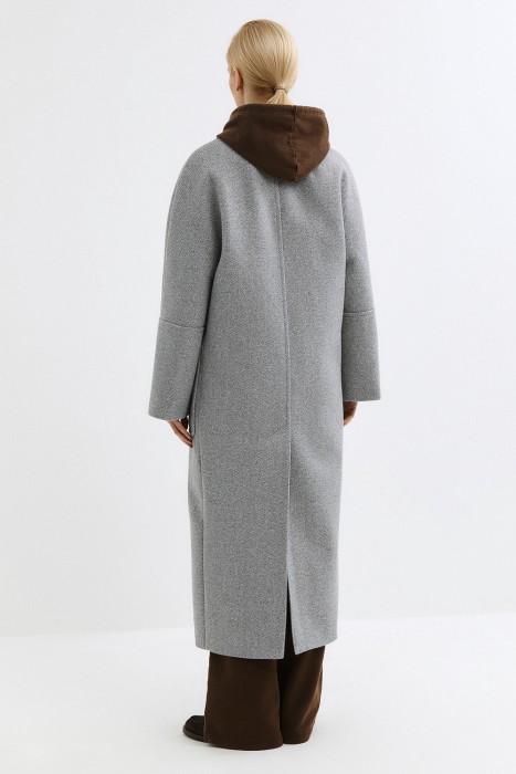 двубортное пальто по цене 9400 руб вид справа