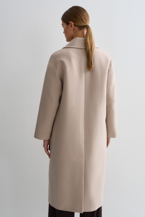 двубортное пальто по цене 9400 руб вид справа