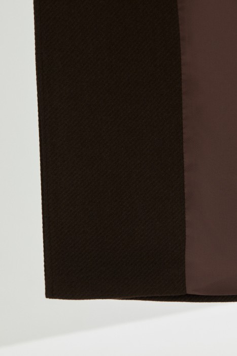 двубортное пальто из россии вид сбоку