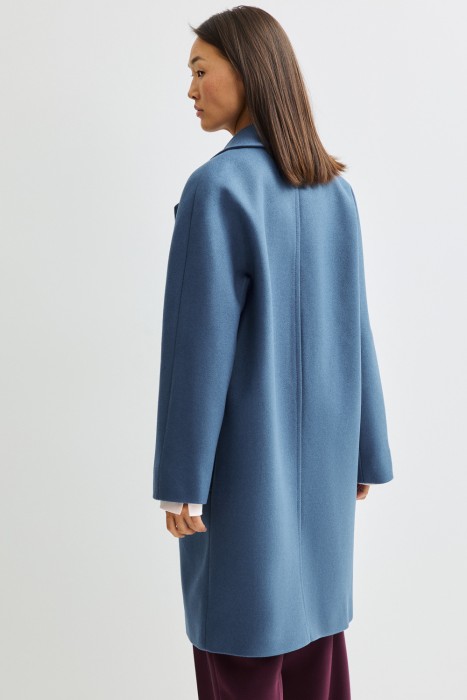 двубортное пальто по цене 7860 руб вид справа