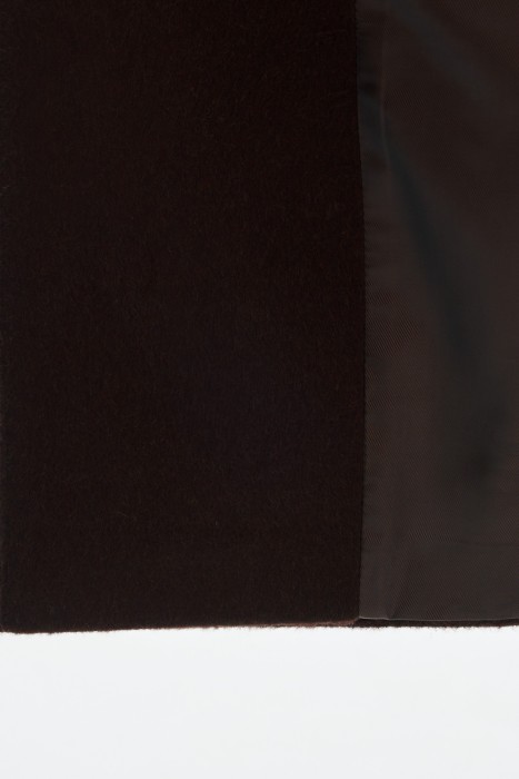 двубортное пальто из россии вид сбоку