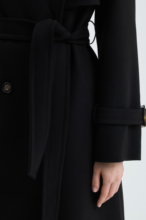 двубортное пальто из россии вид сбоку