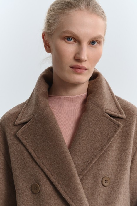 двубортное пальто по цене 8280 руб вид справа