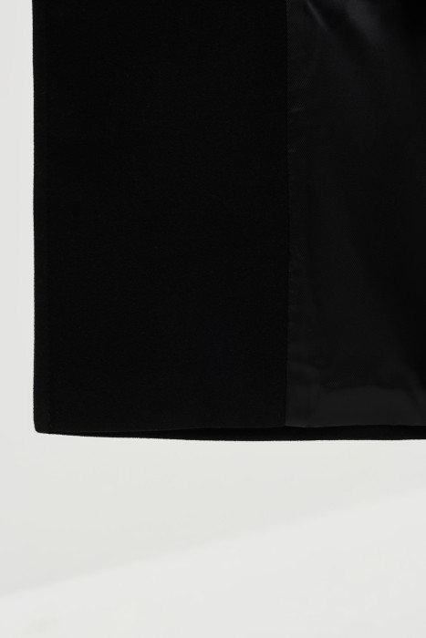 двубортное пальто из россии вид сбоку